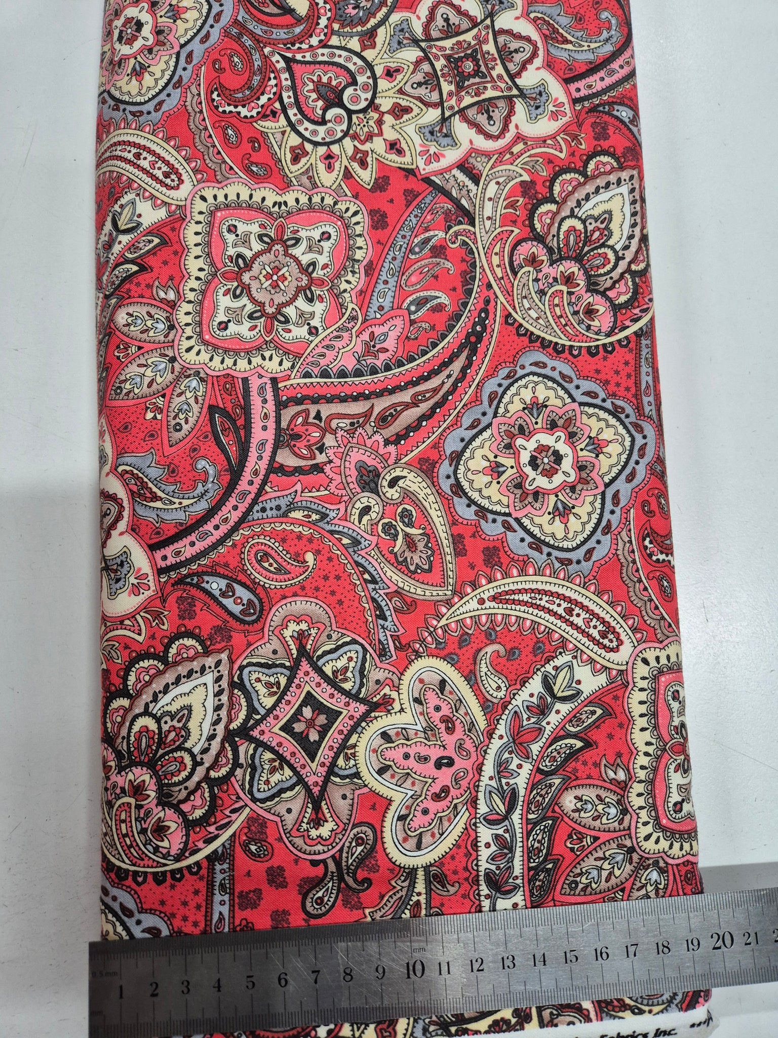 The Gallery by Choice Paisley Red