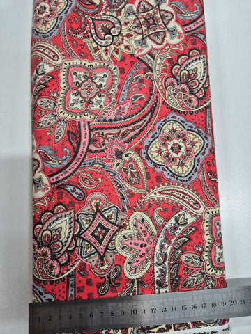 The Gallery by Choice Paisley Red