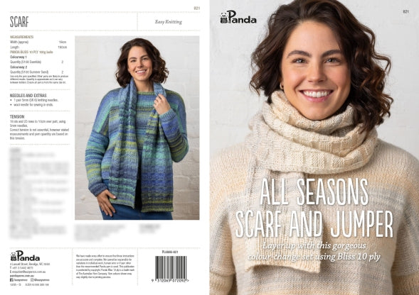 All Seasons Scarf and Jumper pattern 821