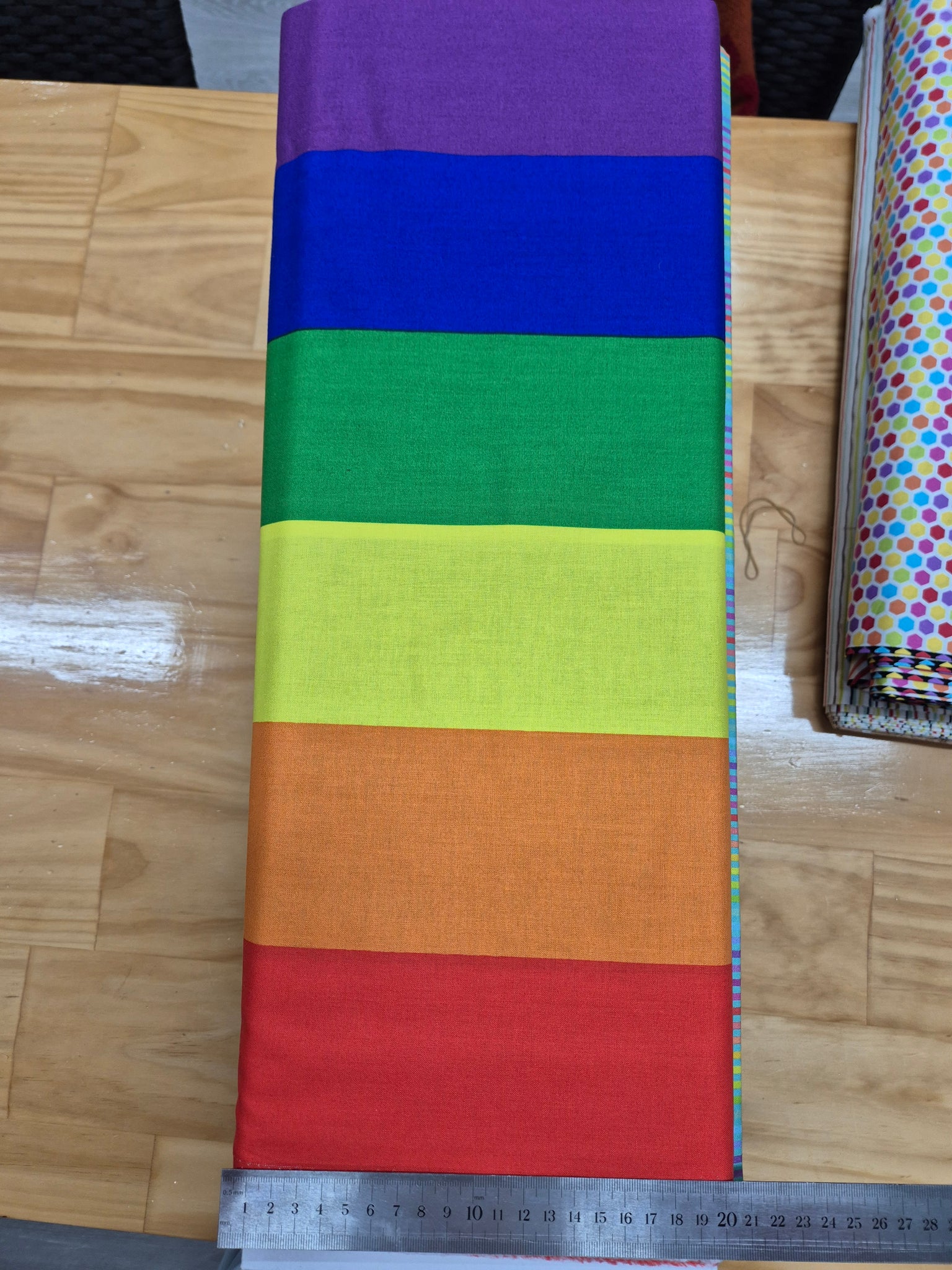 Rainbow Big Stripe Patchwork