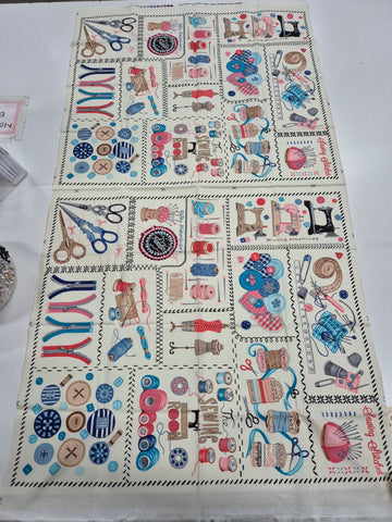 Sew Vintage Patchwork Panel
