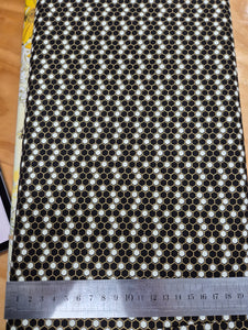 Buzzworthy Black & Cream Hives Patchwork