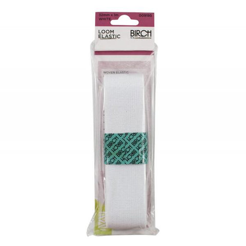 Loom Elastic White