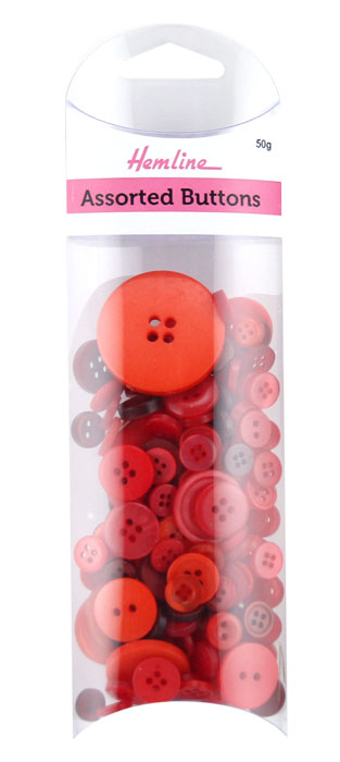 Assorted Buttons 50g