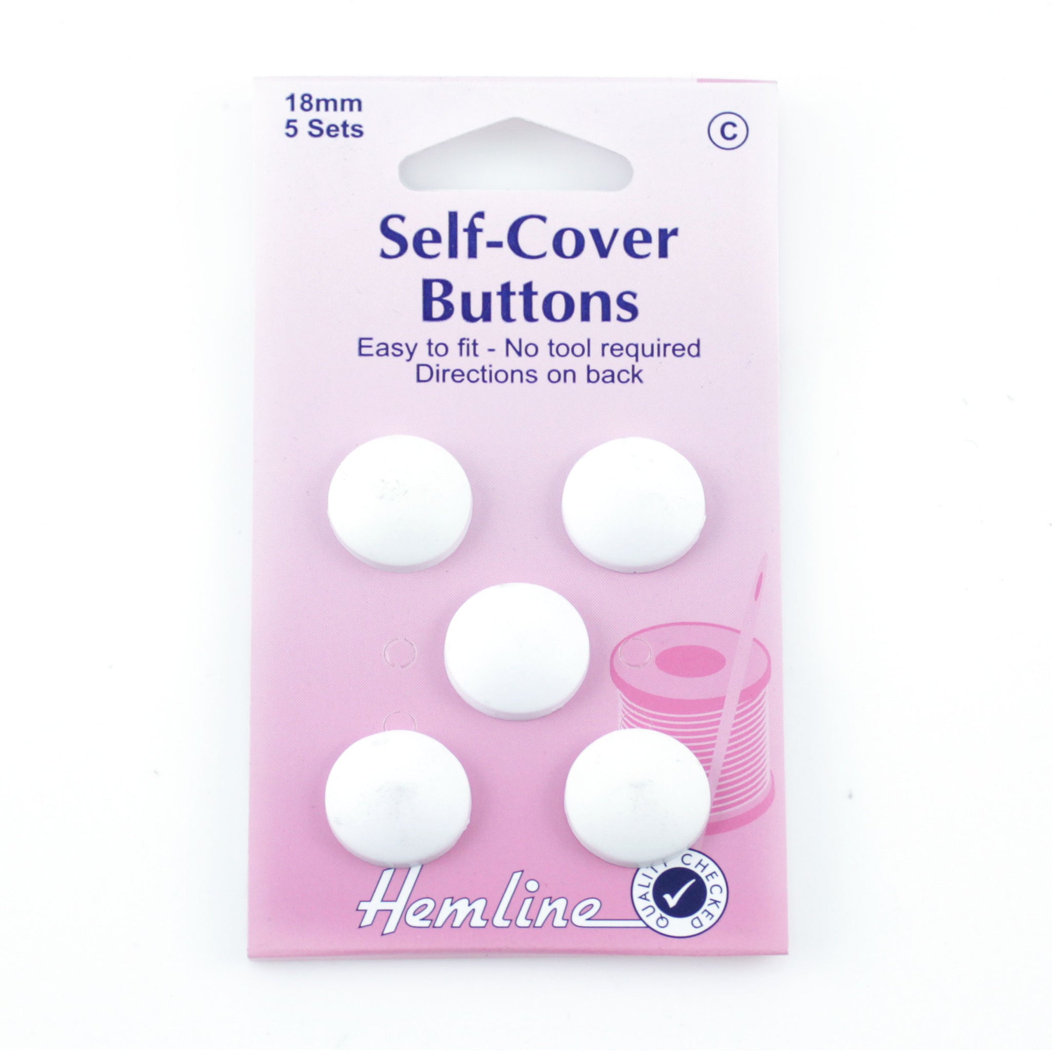 Self-Cover Buttons