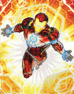 Diamond Dotz Iron Man Blast Off