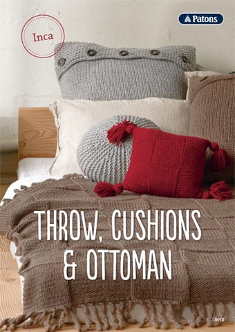 Leaflet 0018 Throw, Cushions & Ottoman