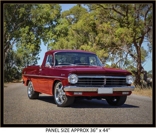 Aussie Icons 1963 Red Ute Panel