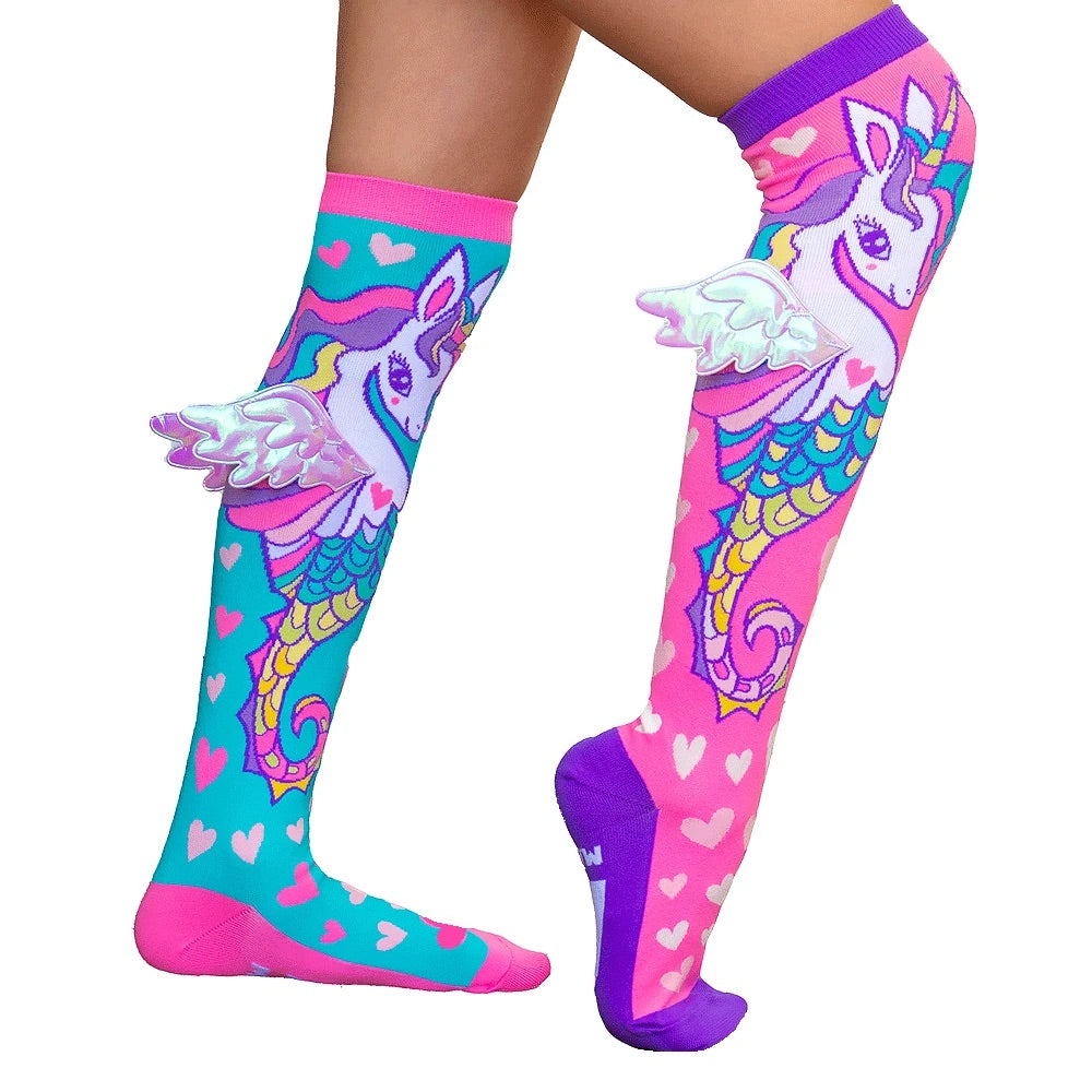 Unicorn Seahorse Socks