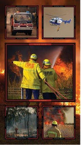 Patchwork Panels Wildfire Heroes