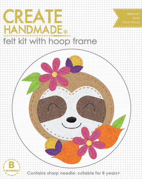 Needle Craft Kit with Hoop