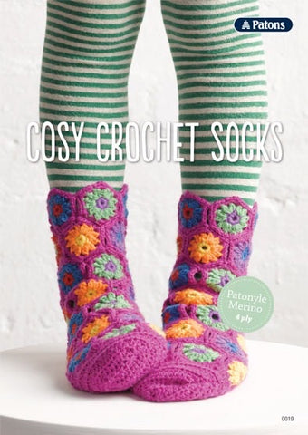 Leaflet 0019 Cosy Crochet Socks