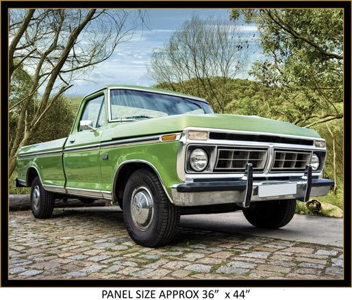 Vintage Vehicles 1979 Green Ute Panel