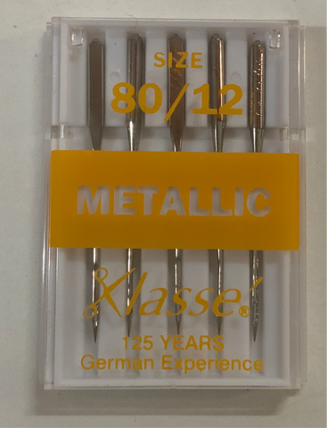 Machine Needles Metallic 80/12