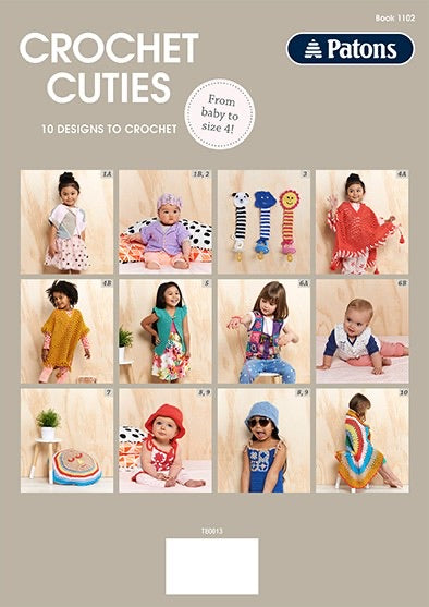 Book 1102 Crochet Cuties