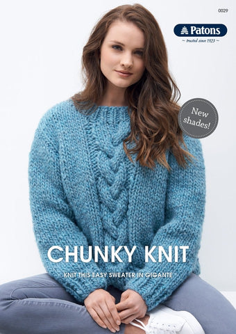Leaflet 0029 Chunky Knit
