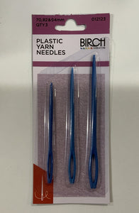 Plastic Yarn Needles Birch