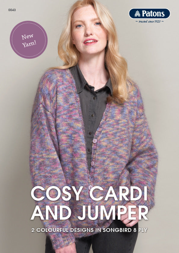 Leaflet 0043 Cosy Cardi And Jumper