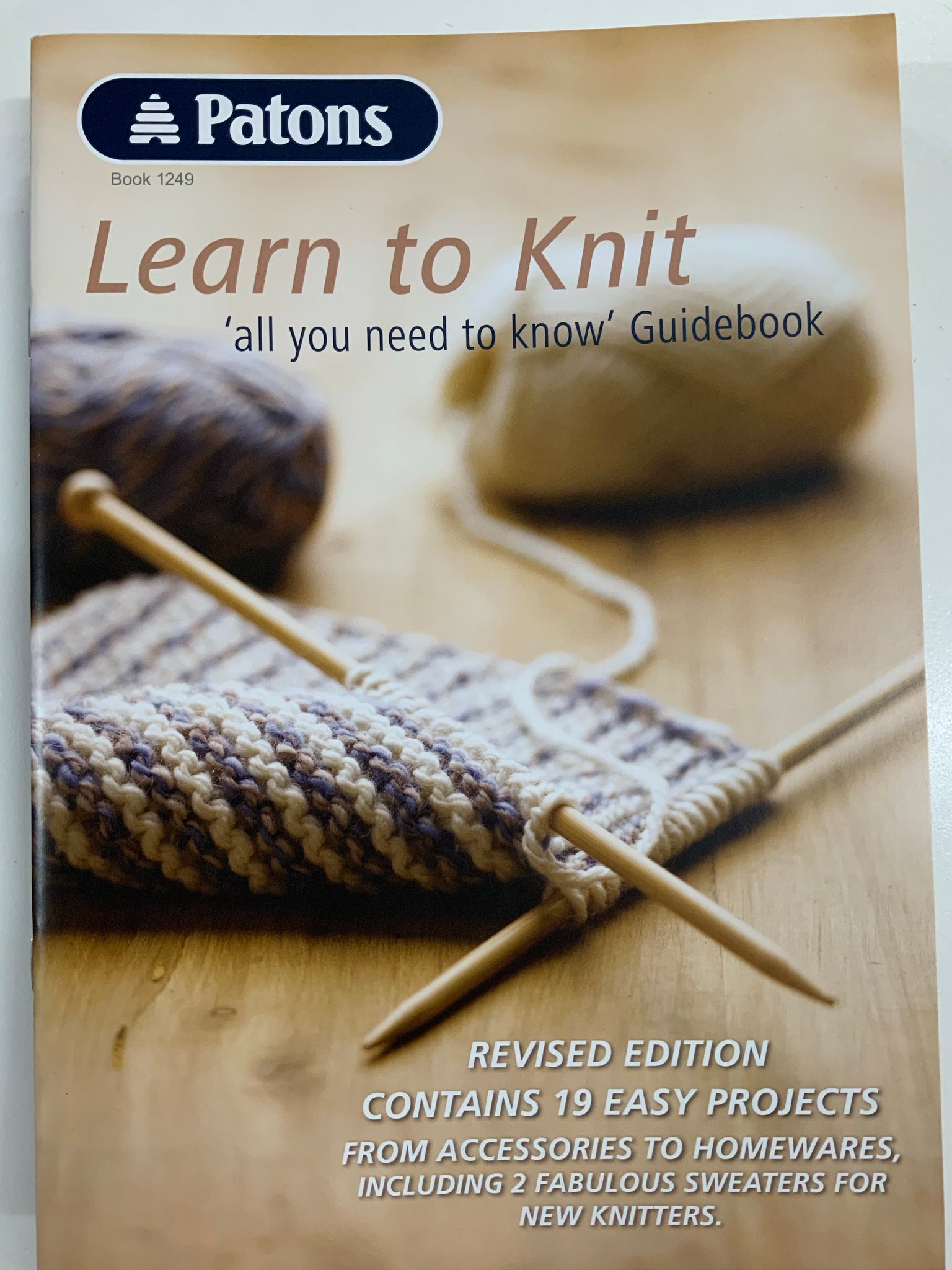 Book 1249 Learn To Knit