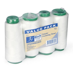 Polyester Overlocking Thread 4 pack