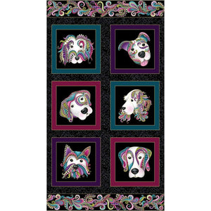 Dog On It Patchwork Panel Ann Lauer Designs